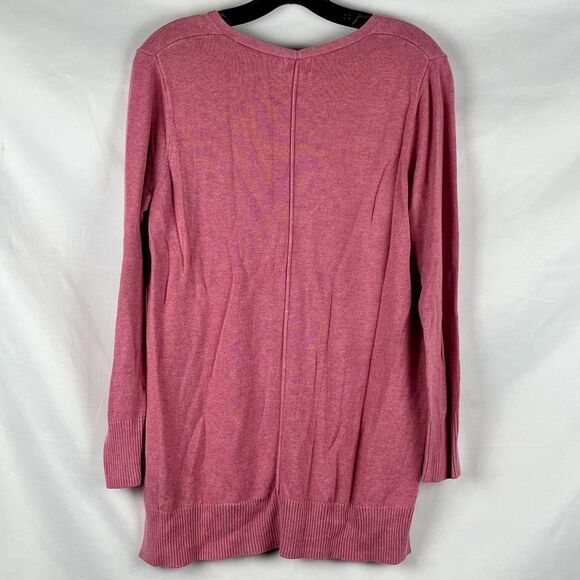 Old Navy Women’s Pink V-neck Sweater Large - Picture 2 of 11